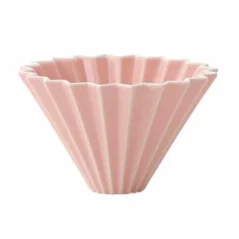 Origami dripper S rózsaszínű kávéelőállítóhoz.