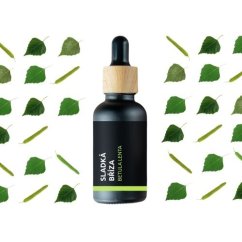 Bottle of Sweet Birch essential oil by Pestik, 10 ml, suitable for relieving muscle and back pain.