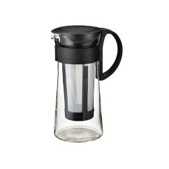 Hario Mizudashi Cold Brew pudeļu 600 ml melnā krāsā.
