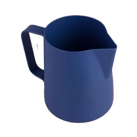 Rhinowares Teflonová konvička na mléko 360 ml modrá
