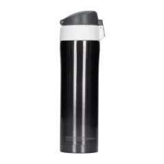 Weißer Asobu Diva Cup Thermobecher mit einem Volumen von 450 ml aus Edelstahl, ideal für unterwegs.