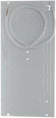 Flaache Roll-Bond-Verdamper aus Aluminium mat agepresste Kanäl an enger Kapillar-Speiseréier Flaache Roll-Bond-Verdamper aus Aluminium mat agepresste Kanäl an enger Kapillar-Speiseréier
