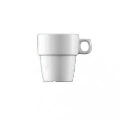 white Fitness-line cappuccino cup