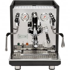 ECM Synchronika home koffiemachine, antraciet aan de voorzijde