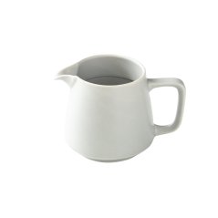 Gray coffee server for filtered coffee.