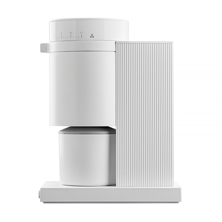 Fellow Opus White - Professional Coffee Grinder with Conical Burrs