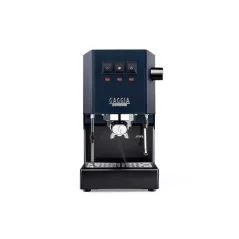 Niebieska domowa ekspres do kawy Gaggia New Classic EVO. Niebieska domowa ekspres do kawy Gaggia New Classic EVO.