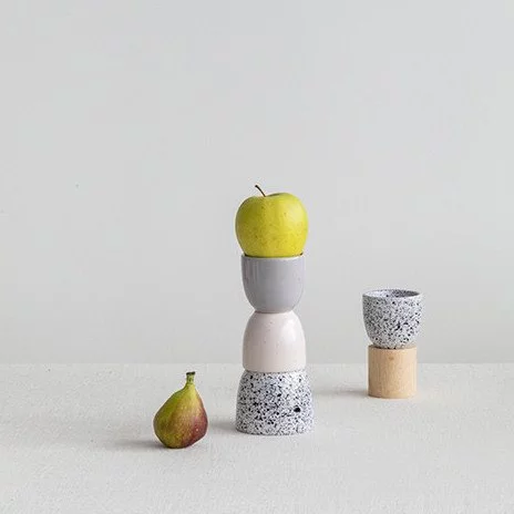 Tasse en porcelaine Aoomi Haze Mug 04 de 80 ml avec un design unique de la série Haze.