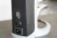 Parte trasera de Puqpress Q1 y interruptor principal con logo.