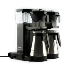 Moccamaster KBGT 20 black with thermal coffee carafes. Moccamaster KBGT 20 black with thermal coffee carafes.