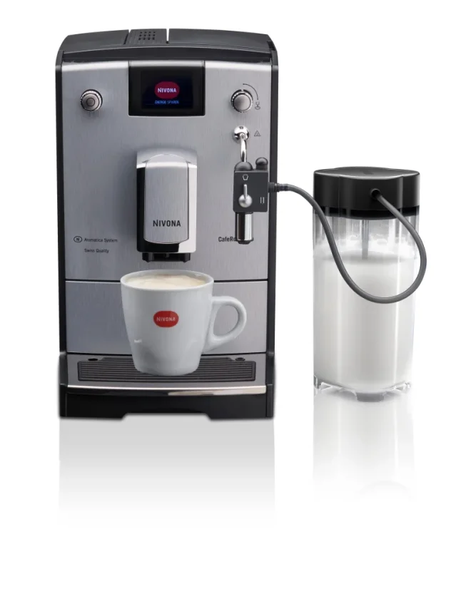 Kávovar Nivona NICR 670 v kategórii domácich automatických kávovarov, s tlakom 15 barov pre dokonalé espresso.