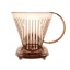 Clever dripper plastový dripper L 530 ml hnědý