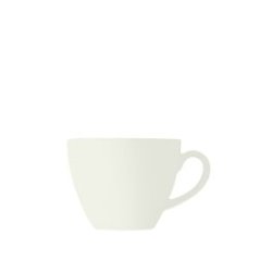Vieille tasse blanche pour cappuccino