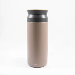 Khaki-colored Kino Travel Tumbler 500ml thermal mug