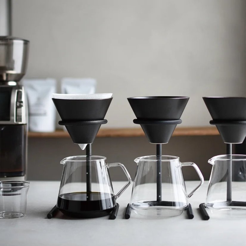 Kinto SCS-S04 Brewer Stand Set 4 tasses