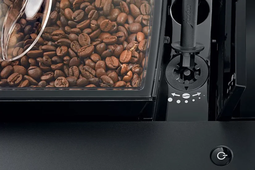 Coffee intensity setting.