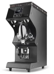 Espressosmiere Victoria Arduino Mythos MY75 a schwaarzer Ausféierung mat justierbarer Doséierung. Espressosmiere Victoria Arduino Mythos MY75 a schwaarzer Ausféierung mat justierbarer Doséierung.