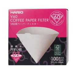 Hario VCF-02-100WK bijeli papirnati filteri V60-02 100 komada