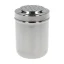 Shaker en argent pour le chocolat et le cacao.