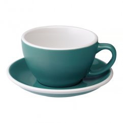 Loveramics Egg - Cafe Latte 300 ml Cup and Saucer  - Teal