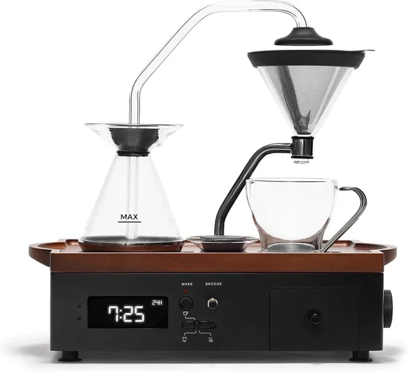 Joy Resolve Barisieur Tea & Coffee Alarm Clock Noir