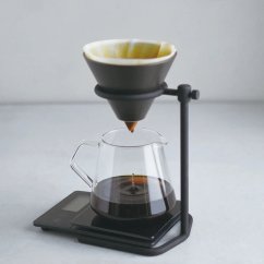Set zur Zubereitung von Filterkaffee Kinto SCS-S04 Brewer Stand für vier Tassen.