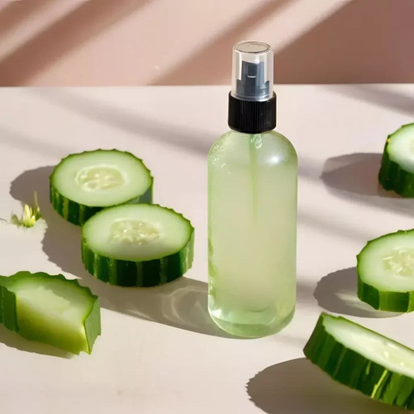 BIO cucumber is a 100% natural hydrosol in a 50 ml bottle, perfect for refreshing the skin thanks to its infused oil.