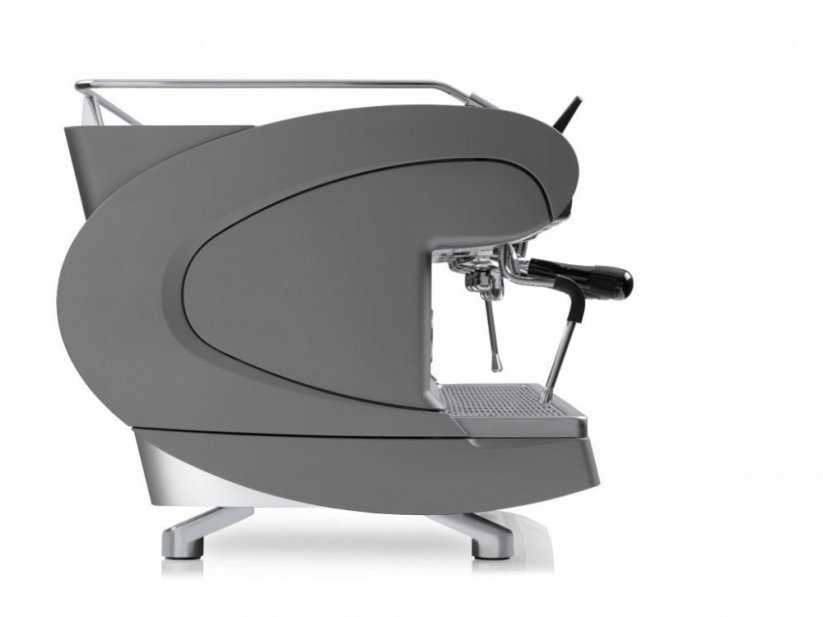 Le design gris de la machine à café Nuova Simonelli Wave UX.