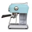 Pákolajú Ascaso Dream ONE Kid Blue kávéfőző termoblokkal a gyors vízmelegítéshez és a stabil hőmérséklet fenntartásához espresso készítés közben.