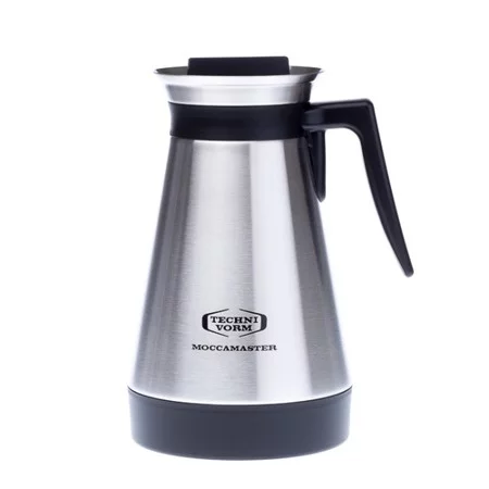 Replacement Moccamaster pitcher by Technivorm with a capacity of 1.25 liters, made of plastic, suitable for home drip coffee makers.