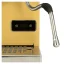 Home single-group coffee machine in yellow.