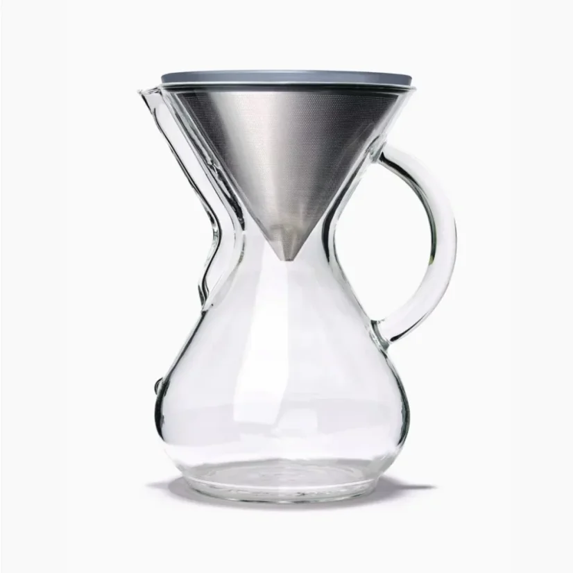 Metallfilter der Marke Able im Chemex-Behälter.