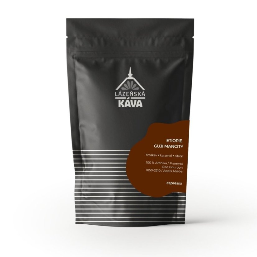 Ziarna kawy z Etiopii Guji Mancity są wyjątkowe i idealne do przygotowania aromatycznego espresso.