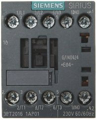 Schütz Siemens 3RT2016-1AP01, grauen Sirius-Block mat Schraufklemmen an der Beschreiwung 230V 50/60Hz. Schütz Siemens 3RT2016-1AP01, grauen Sirius-Block mat Schraufklemmen an der Beschreiwung 230V 50/60Hz.