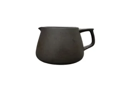 Dark coffee serving carafe.