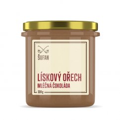 Shufan Лешници с масло от млечен шоколад 330 г