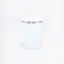 Biały kubek termiczny Asobu Cafe Compact o pojemności 380 ml, idealny na podróże.