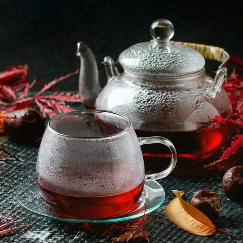 Infusion de fruits BIO Autumn Feelings offre une saveur riche et est idéale pour des moments agréables pendant l'automne.