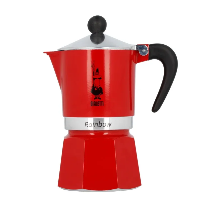 Bialetti Rainbow 3 in Rot.