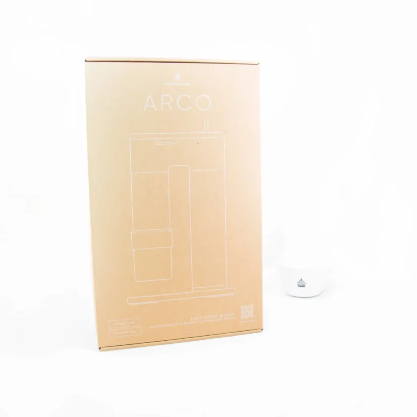 Handmatige koffiemolen Arco 2-in-1, ideaal voor alternatieve koffiezetmethodes.