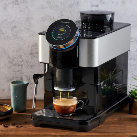 Dr. Coffee H1 Black - Cafetière automatique avec moulin céramique