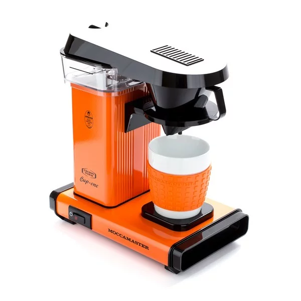 Moccamaster Cup One Technivorm orange drip tray