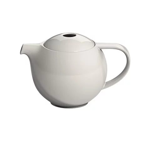 Porcelánový čajník Loveramics Pro Tea v krémovej farbe s objemom 400 ml, vrátane sitka na čaj.