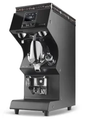 Espresso grinder Victoria Arduino Mythos MY75 in black with adjustable dosing. Espresso grinder Victoria Arduino Mythos MY75 in black with adjustable dosing.
