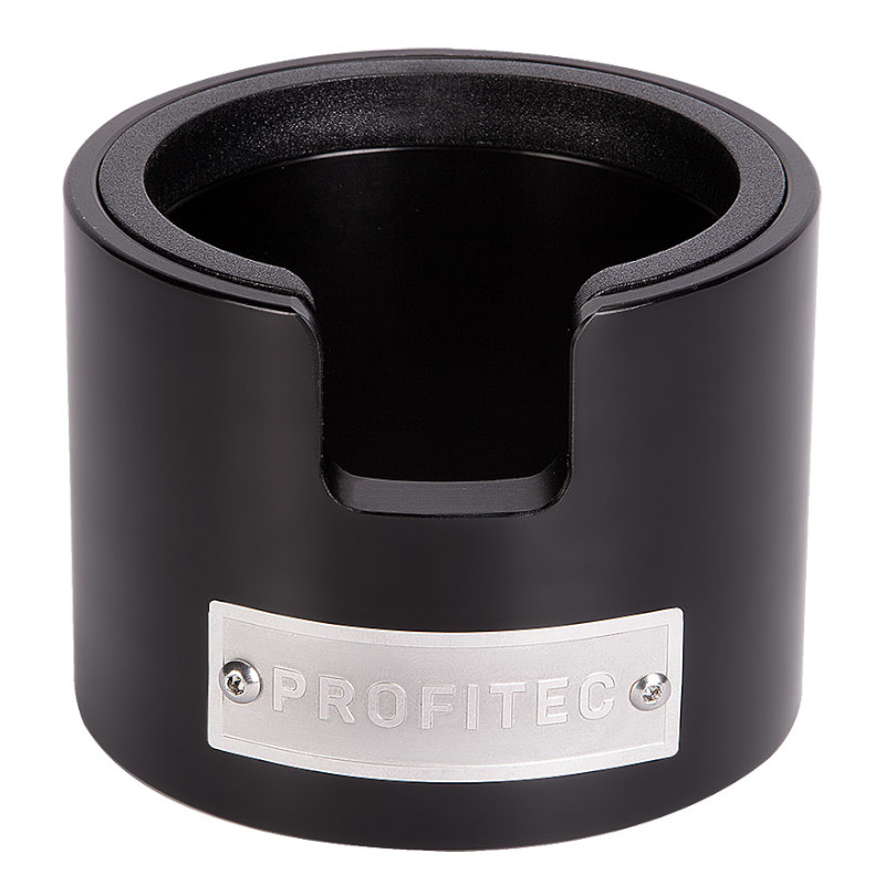 Profitec station de tassage noire - support en aluminium de qualité