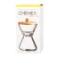 Original packaging of a milk and sugar container by Chemex.