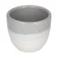 Tasse grise pour caffe latte Aoomi Haze Mug 03WG de 200 ml.