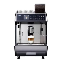 Professioneel automatisch koffiezetapparaat Saeco Idea Cappuccino Restyle, speciaal ontworpen voor het bereiden van heerlijke cappuccino.