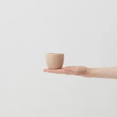 Filiżanka na cappuccino Aoomi Sand Mug A05 o pojemności 170 ml, wykonana z kamionki.