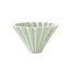 Dripper céramique Origami S vert mat - porcelaine japonaise